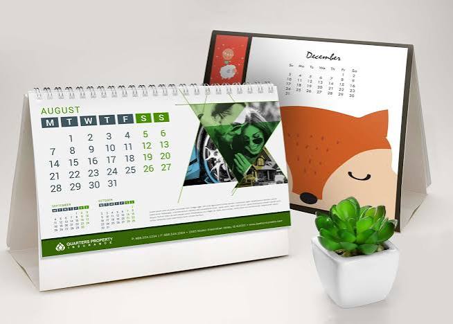calendar printing johannesburg